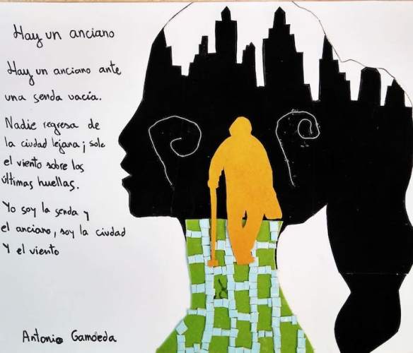 Una niña ilustra “Nadie en la senda”, un pequeño poema de Gamoneda | FARO  GAMONEDA